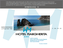 Tablet Screenshot of hotelmonterosso.it